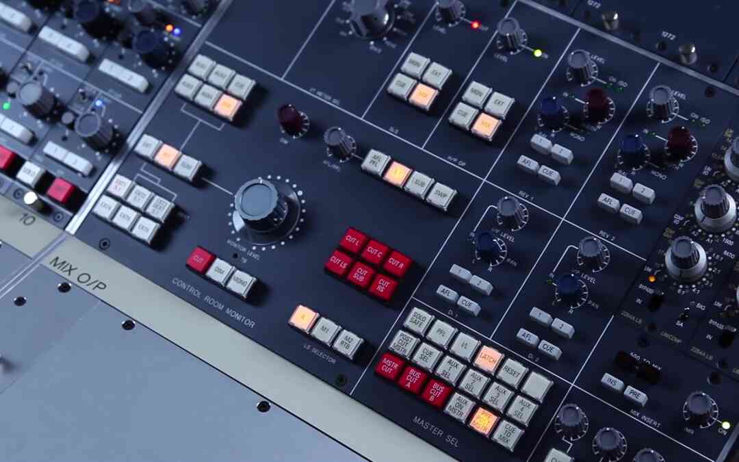 Neve BCM10/2 Mk2 console overview