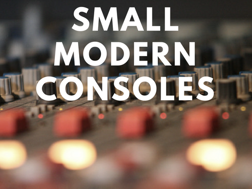 7. A Brief Guide to Small Modern Consoles